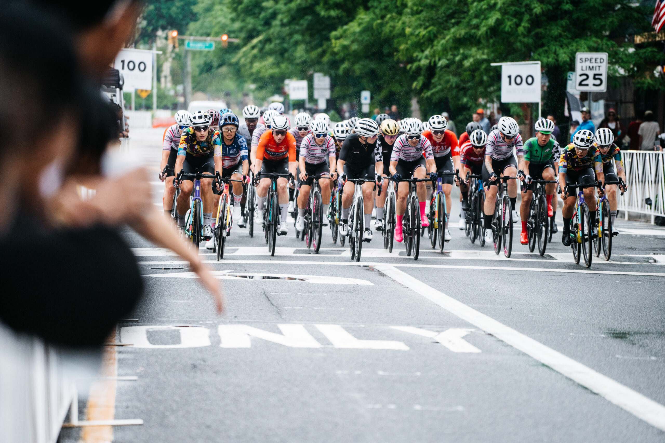 Pro Women at the 2024 Tour of Somerville