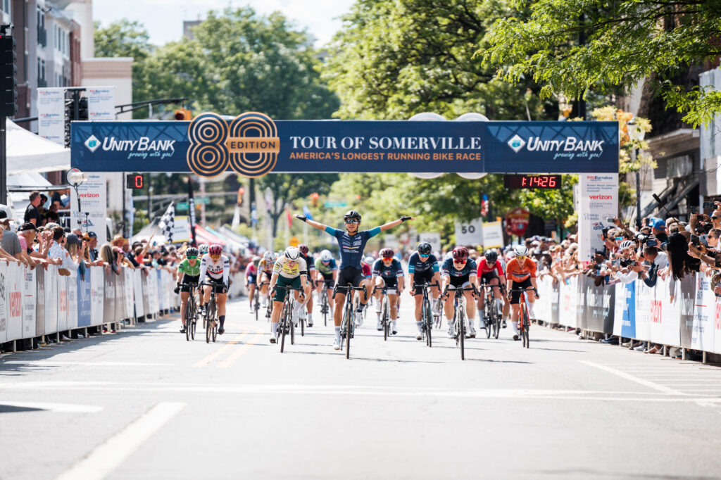 Marlies Meija wins the 80th edition Womens Pro Race