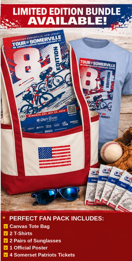 2026 Tour of Somerville Sponsor Bag
